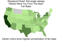 Woodpoint Road, Where Were You From The Start Fan Base USA