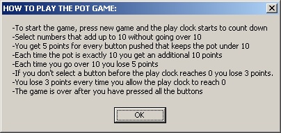 THE POT GAME