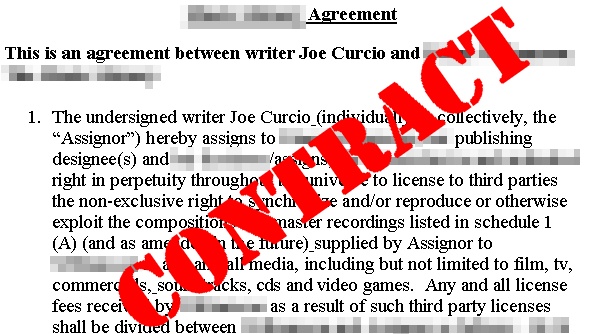 JOE KIRSCH SIGNS CONTRACT